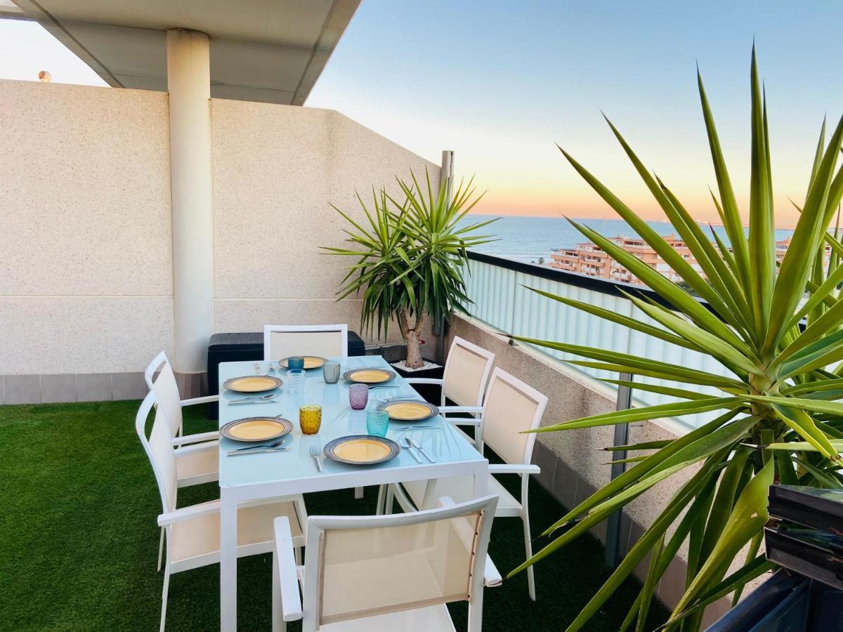 Patacona Premium Penthouse Sea Views & Barbecue Apartman Valencia Kültér fotó